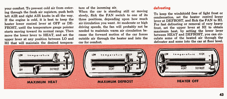 1964 Ford Fairlane Owners Manual Page 42